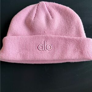 ALO Yoga Pink Notable Beanie